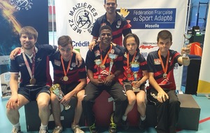 CHAMPIONNATS  DE FRANCE SPORT ADAPTÉ 