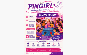 PINGIRL – Journée 100% féminine le 20 JUIN à AUCH